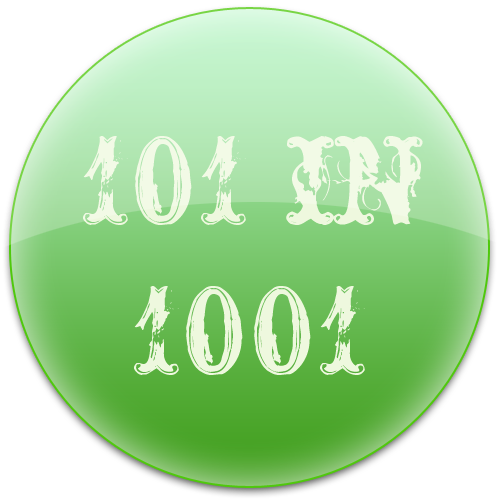 101 in 1001 button